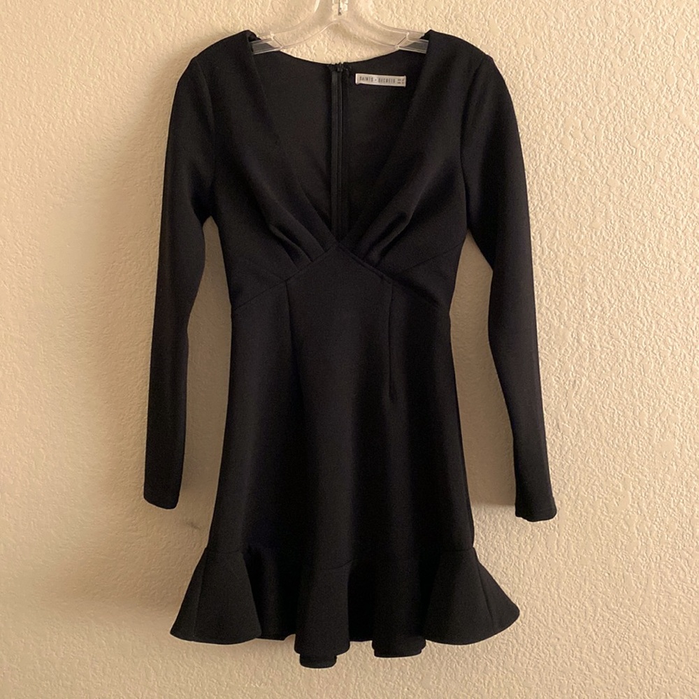 Elegant Black Mini Dress